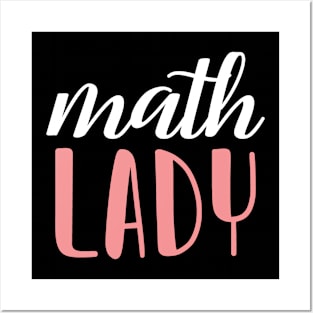 ath lady - math girl Posters and Art